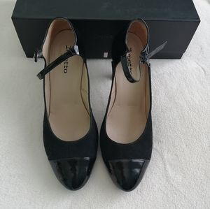 REPETTO Black Leather Strappy Heels 39,5